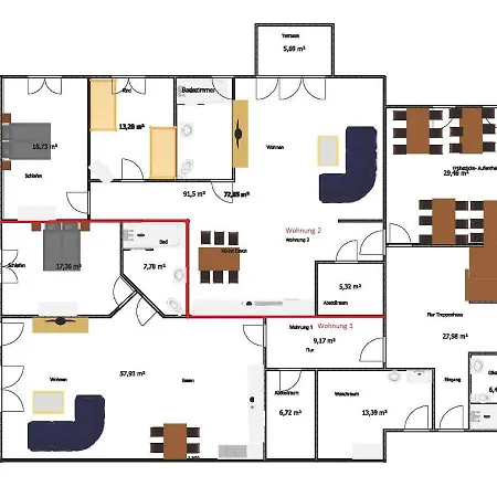 Apartment Biolandhof Dorn Highlander Vom Elbdeich Nordleda